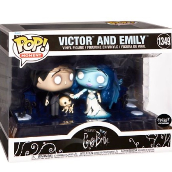 BNIB Victor & Emily - CORPSE BRIDE - FUNKO EXCLUSIVE from Spirit Halloween - Picture 1 of 1
